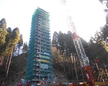 足羽川付替え県道１１号橋工事下部工