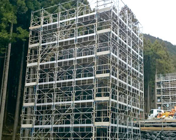 八鹿日高道路宿南2号橋下部他工事